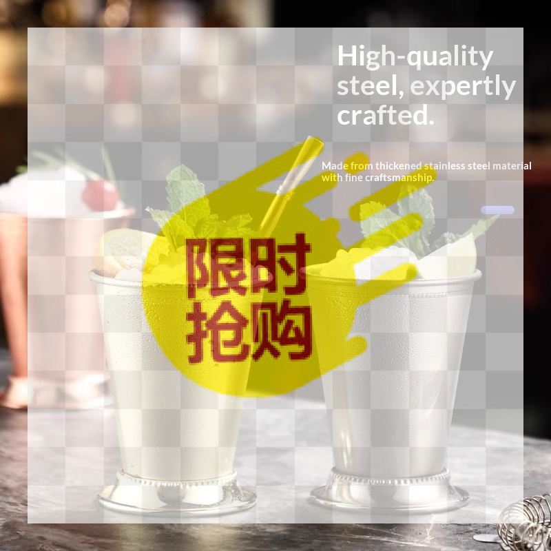 Wine Beer Mixed Drinks - 【BA】Stainless Steel Mint Julep Mug -