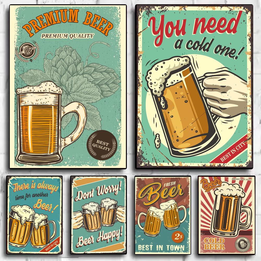 Beer Wine Retro Style Painting - Wine Beer Photo ulasan dan harga