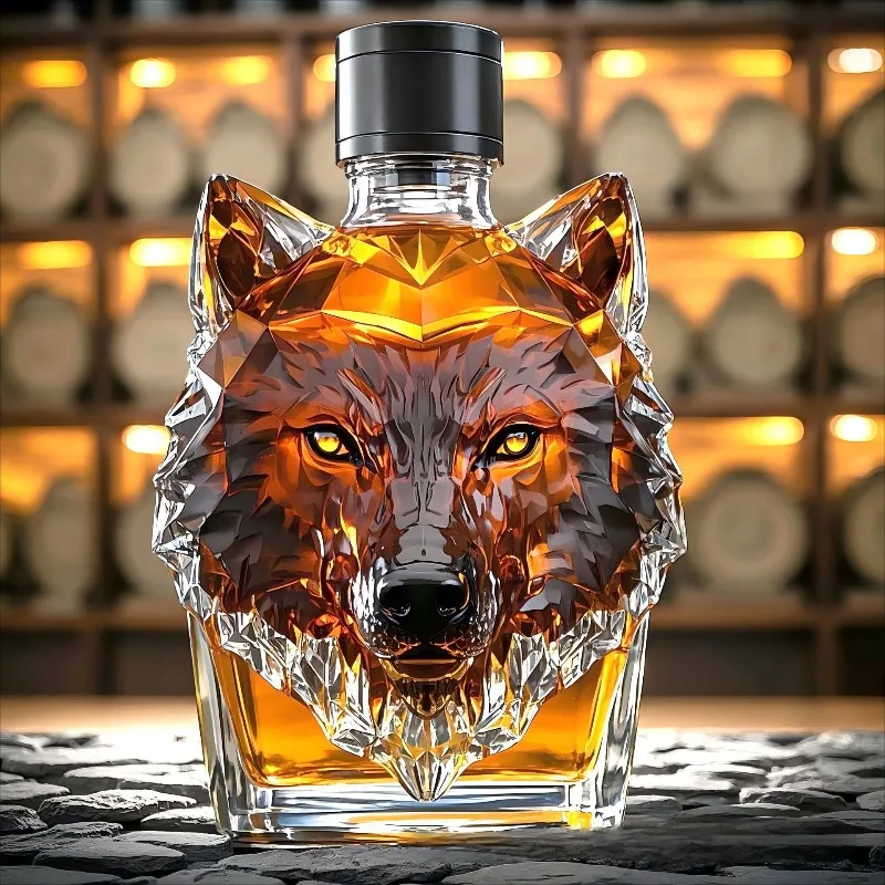 High Borosilicate Glass Wolf H - Wine Beer Spirits ulasan dan harga