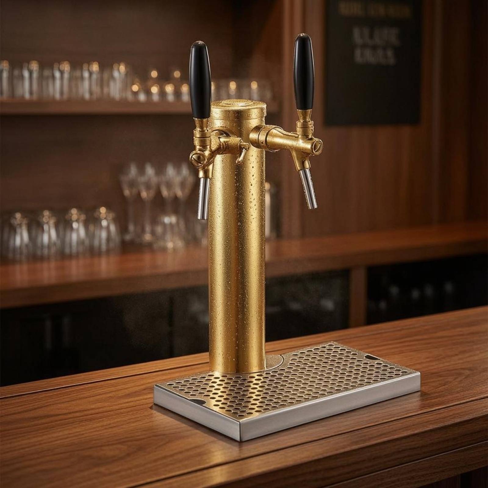 Stainless Steel Beer Tap Dispe - Wine Beer Bar ulasan dan harga
