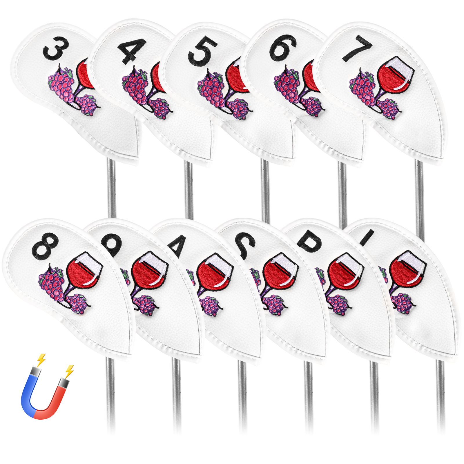 Magnetic Golf Club Head Covers - Wine & Beer Guayaquil ulasan dan harga