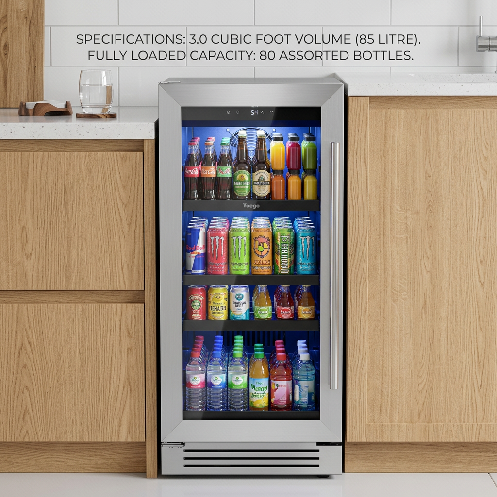 Under Counter Beverage Cooler  - Wine And Beer Undercounter Fridge ulasan dan harga