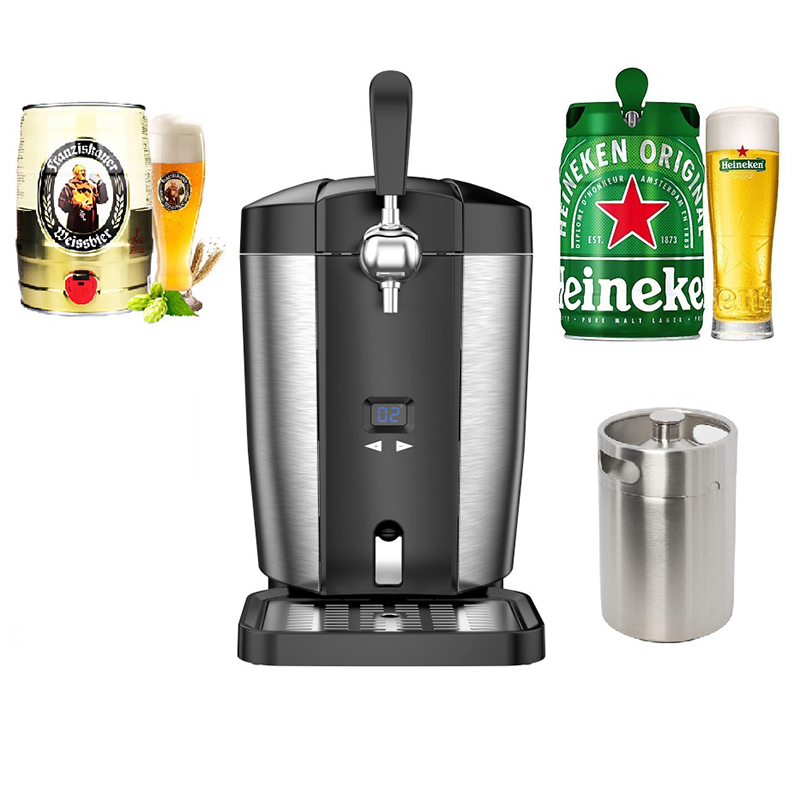 5L Keg Beer Dispenser, Portabl - Wine Beer Distillation ulasan dan harga