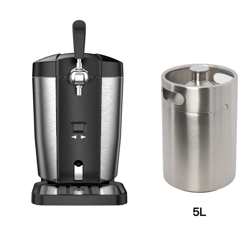 5L Keg Beer Dispenser, Portabl - Wine Beer Distillation ulasan dan harga