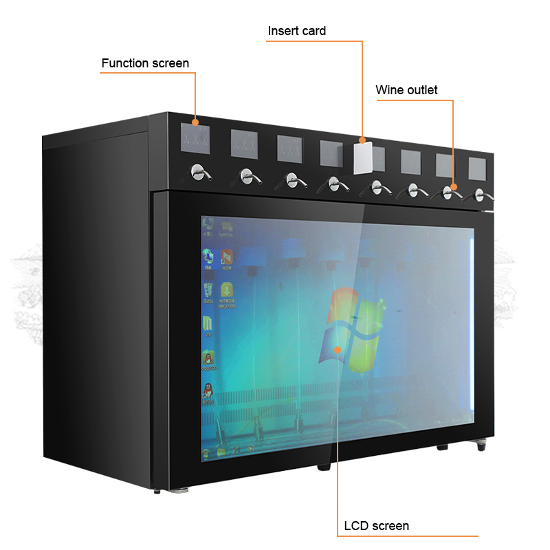 Electric 8-Bottle Wine and Bev - Wine & Beer Guayaquil ulasan dan harga