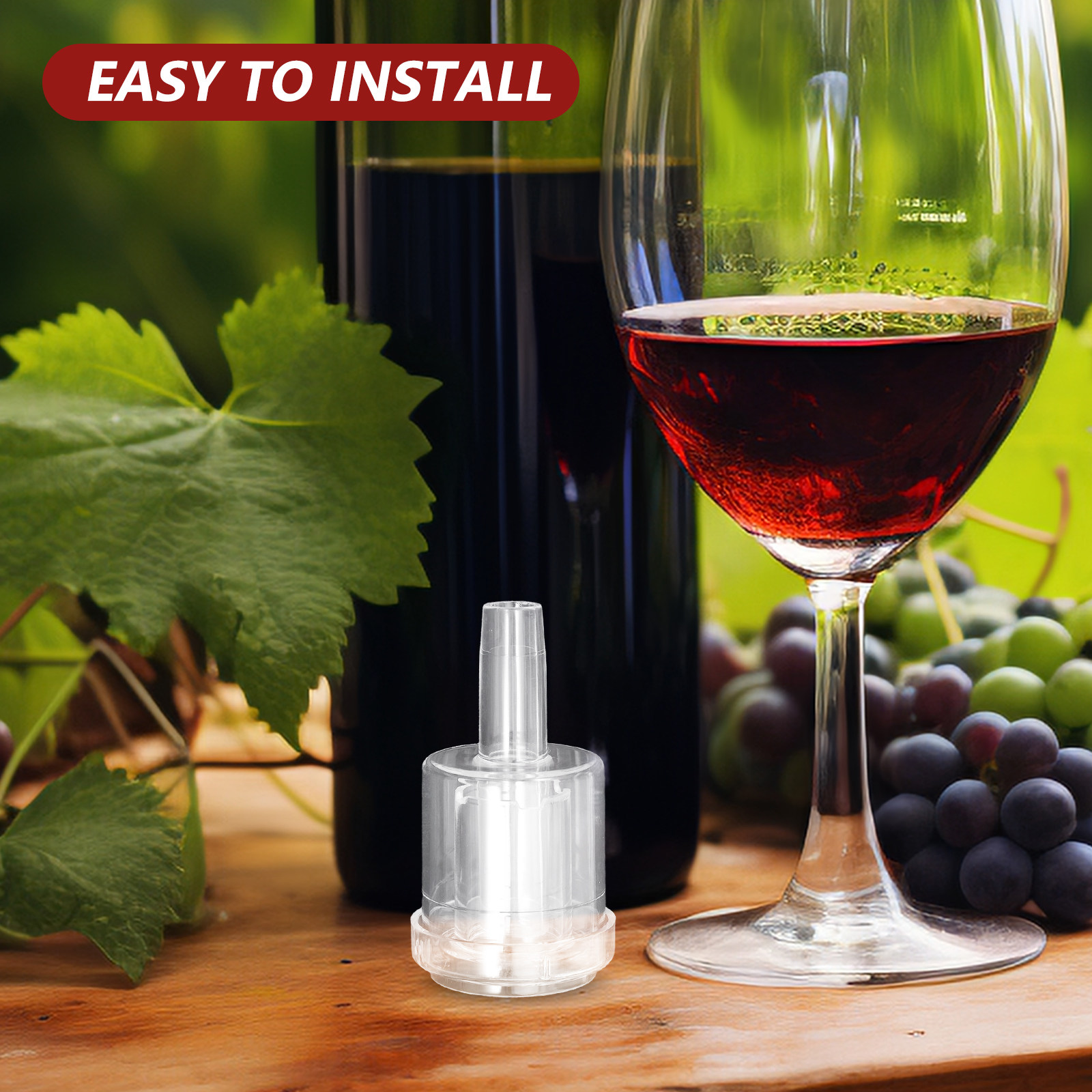 3Pcs Fermentation Airlocks Lea - Wine Beer Cider ulasan dan harga