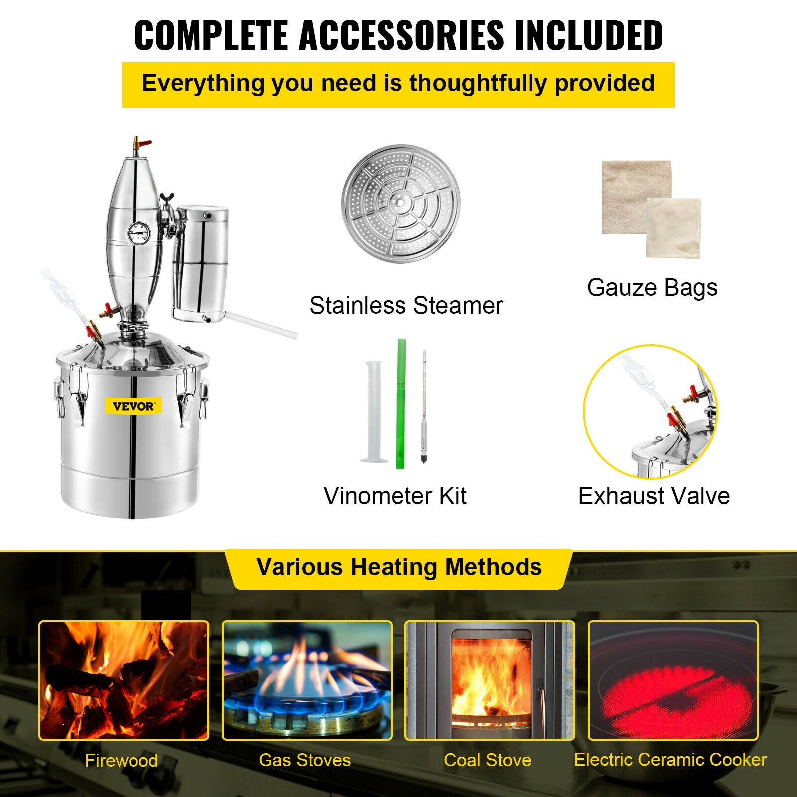 20L-70L Alcohol Distiller Mach - Wine Beer Distillation ulasan dan harga