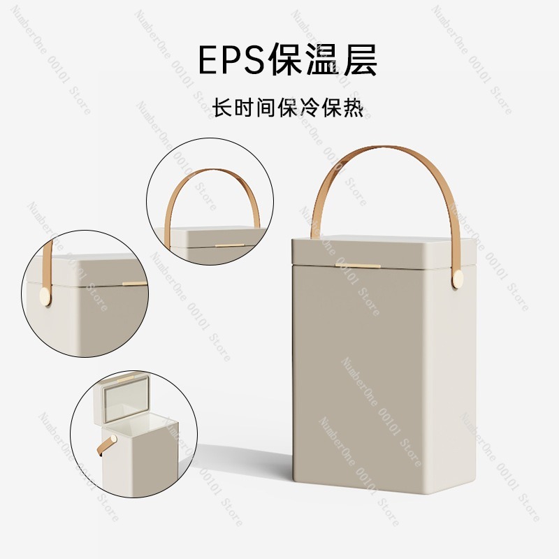 Portable long cylindrical liqu - Wine Beer Spirits ulasan dan harga
