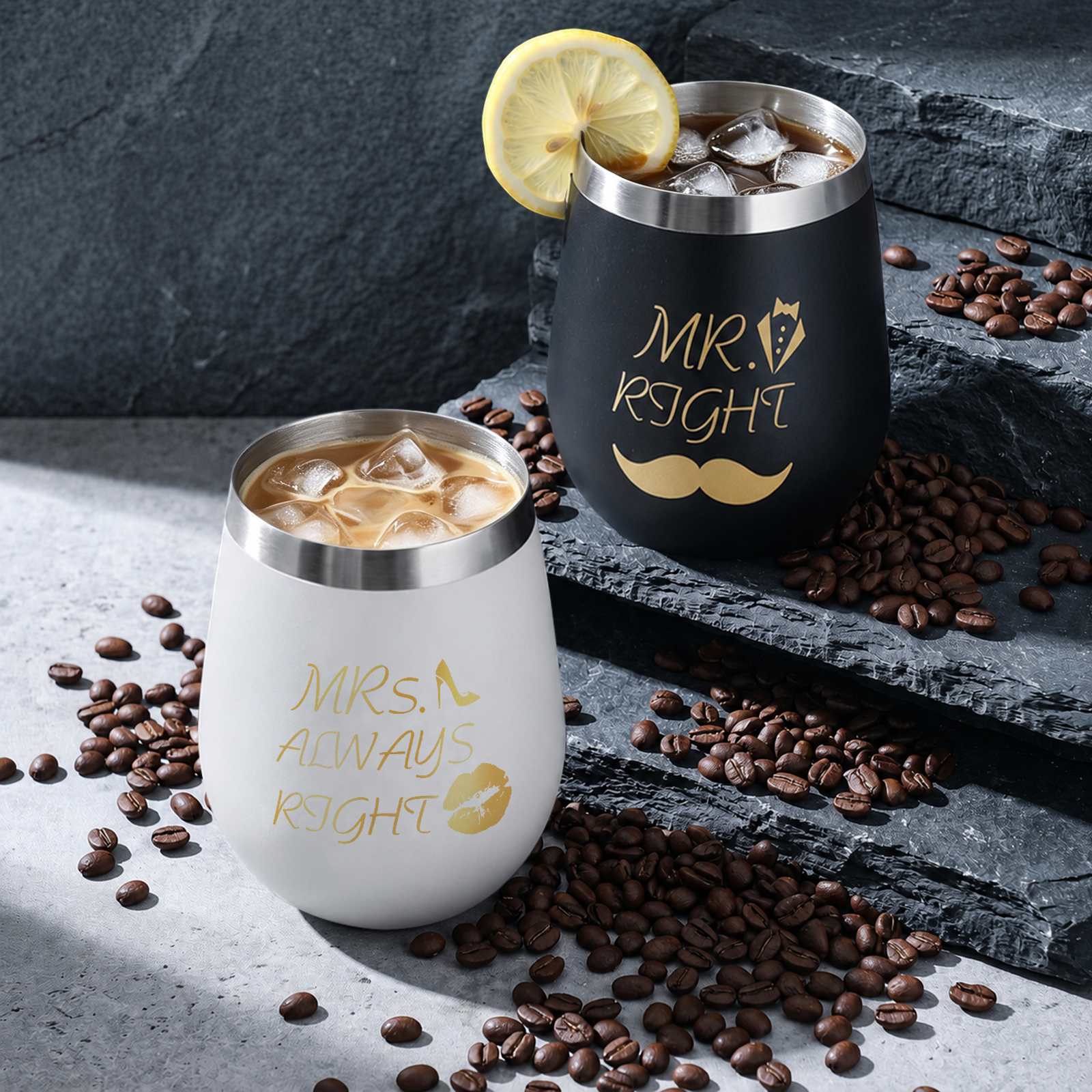 Stainless Steel Gift Box Mug - - Wine Beer Mixed Drinks ulasan dan harga