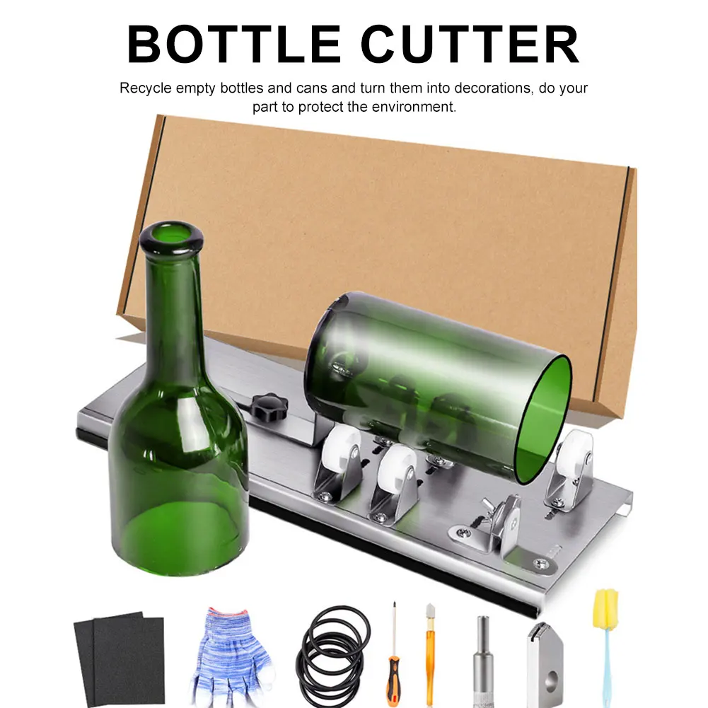 DIY Glass Sculptures Cutter Sq - Wine Beer Spirits ulasan dan harga