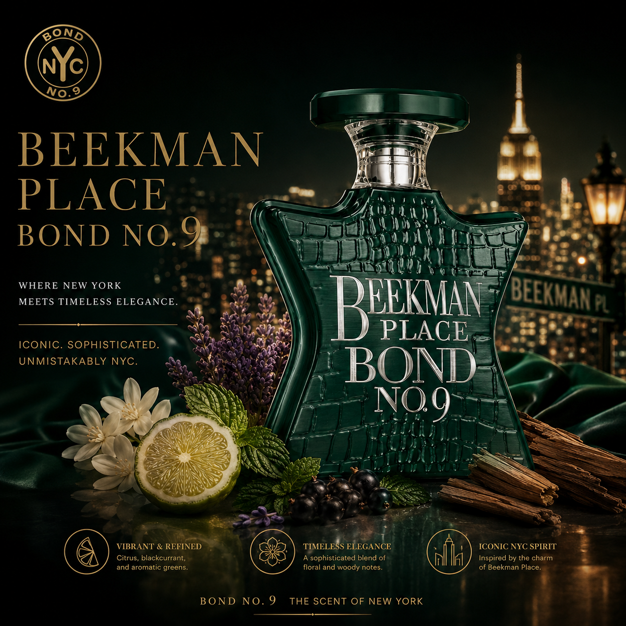 Bond No.9 Beekman Place Eau De - Wine&Beer Mouton ulasan dan harga