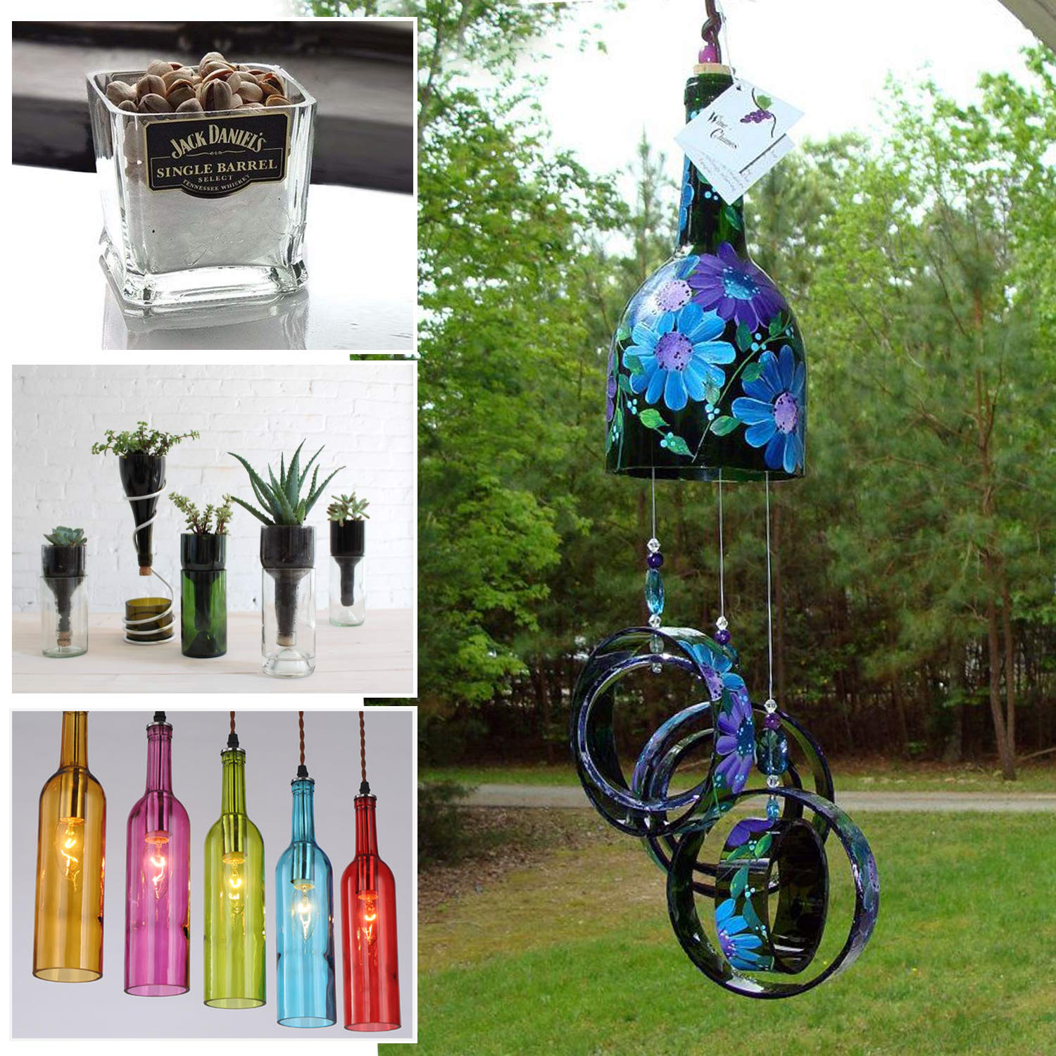 19PC Glass Bottle Cutter Upgra - Wine Beer Spirits ulasan dan harga