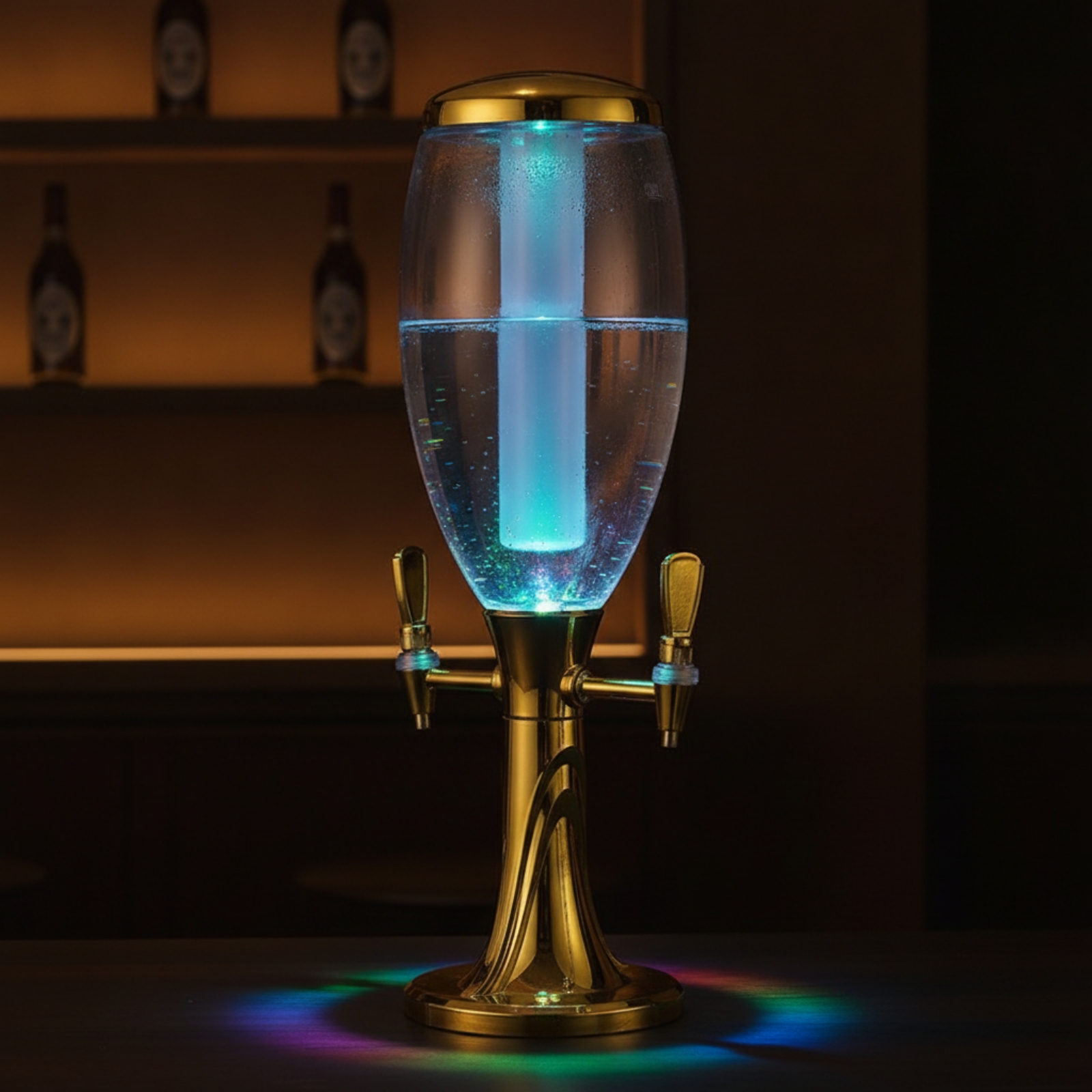 Beer Dispenser with Dual Taps  - Wine Beer Bar ulasan dan harga