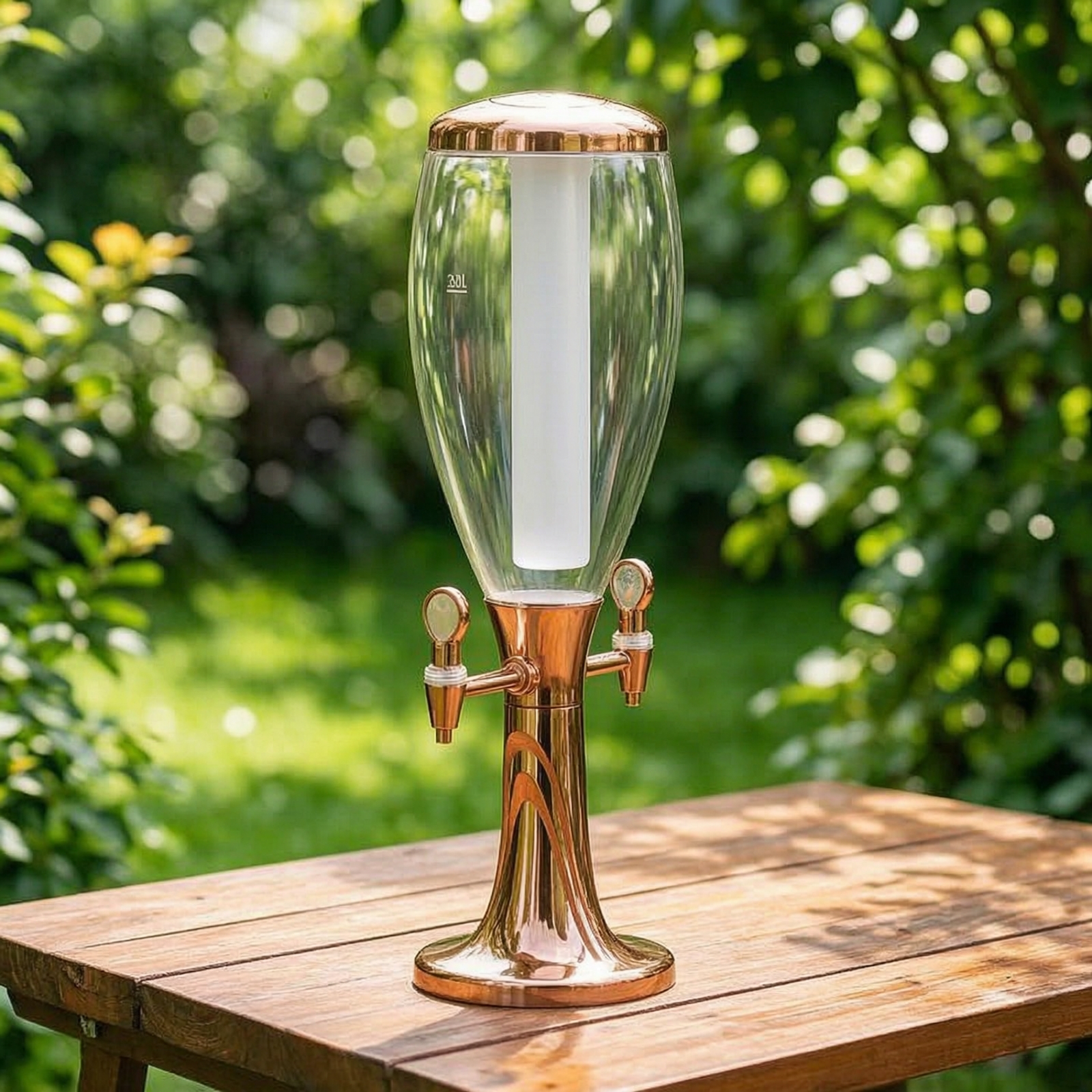 Beer Dispenser with Dual Taps  - Wine Beer Bar ulasan dan harga