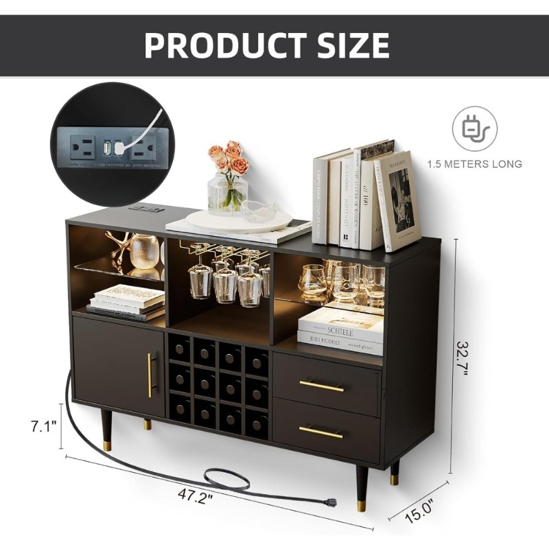 NEW - Bar Cabinet and Coffee B - Wine & Beer Guayaquil ulasan dan harga