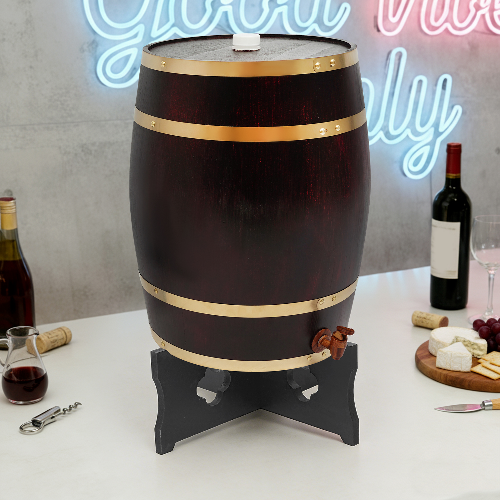 20/30L Wine Barrel Wood Wine B - Wine Beer Cider ulasan dan harga