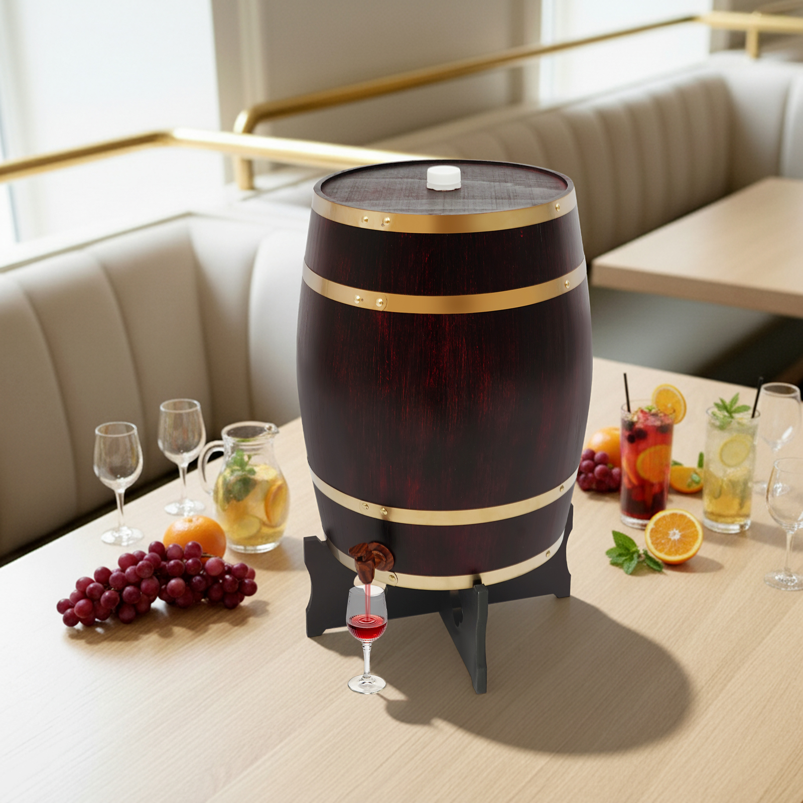 20/30L Wine Barrel Wood Wine B - Wine Beer Cider ulasan dan harga
