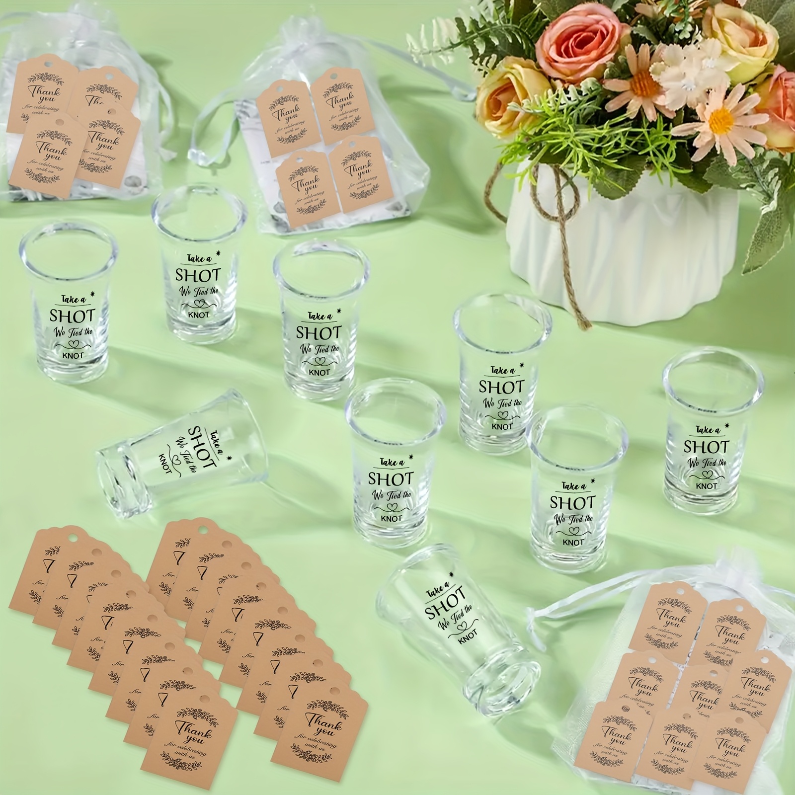 90-Piece Wedding Guest Set: 30 - Wine & Beer Guayaquil ulasan dan harga