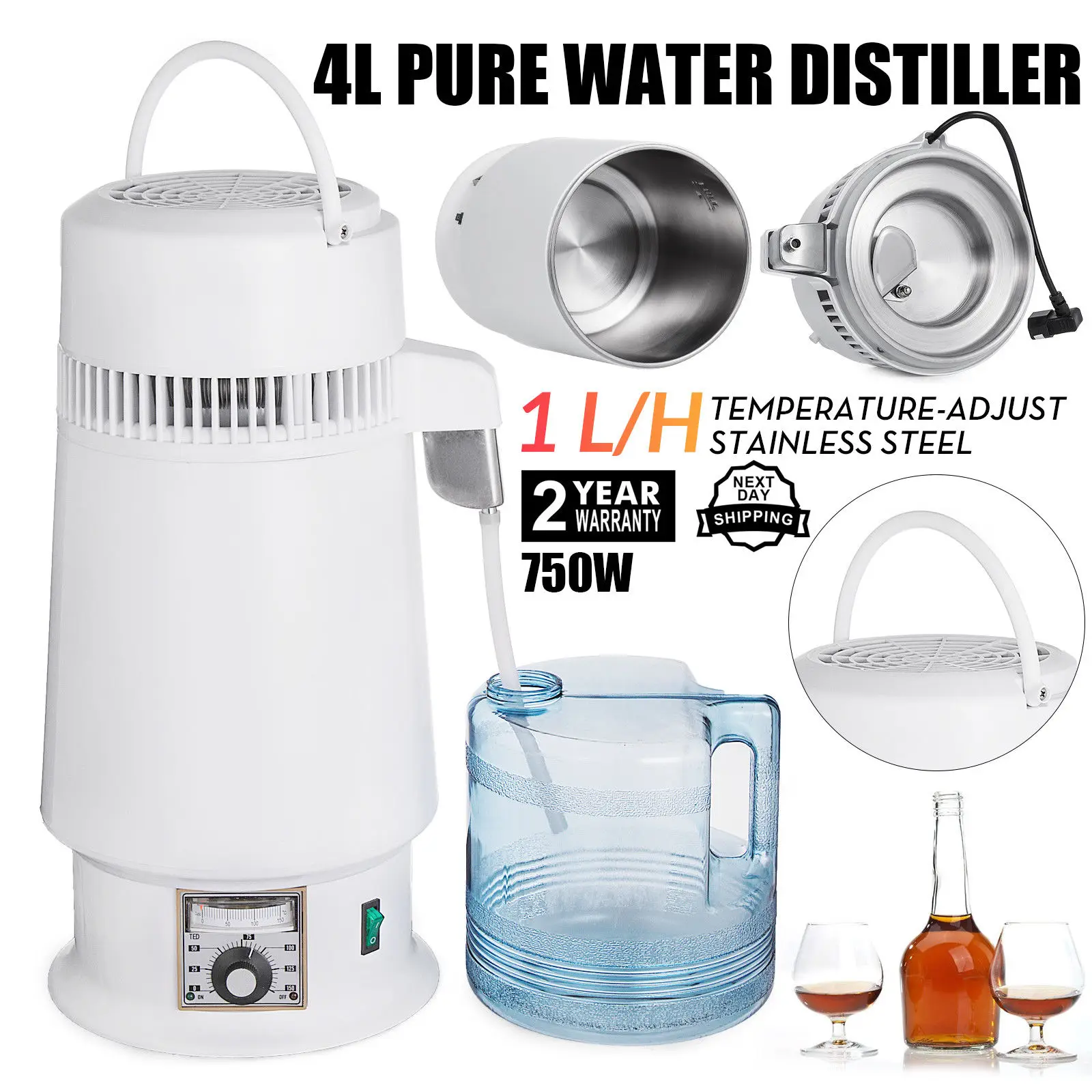 Electric Water Alcohol Distill - Wine Beer Distillation ulasan dan harga