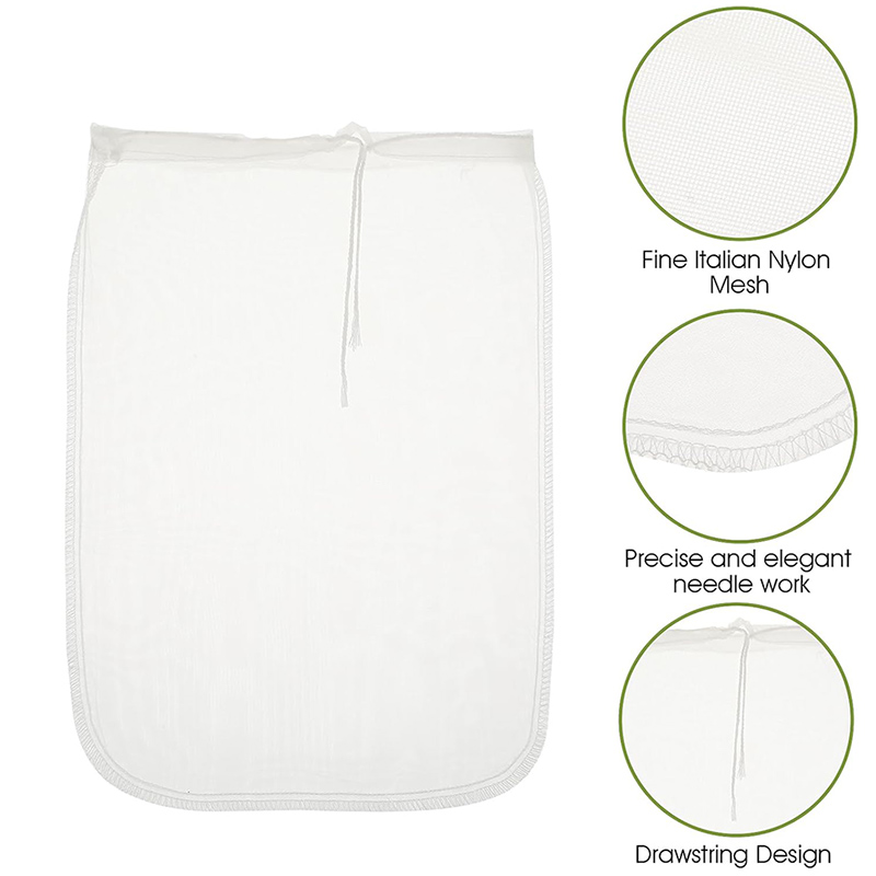 3Pcs Brew Bag 100 Mesh Straini - Wine Beer Cider ulasan dan harga
