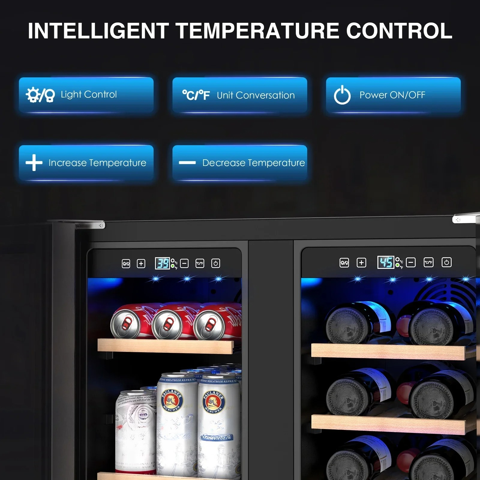 Wine and Beverage Refrigerator - Wine And Beer Undercounter Fridge ulasan dan harga