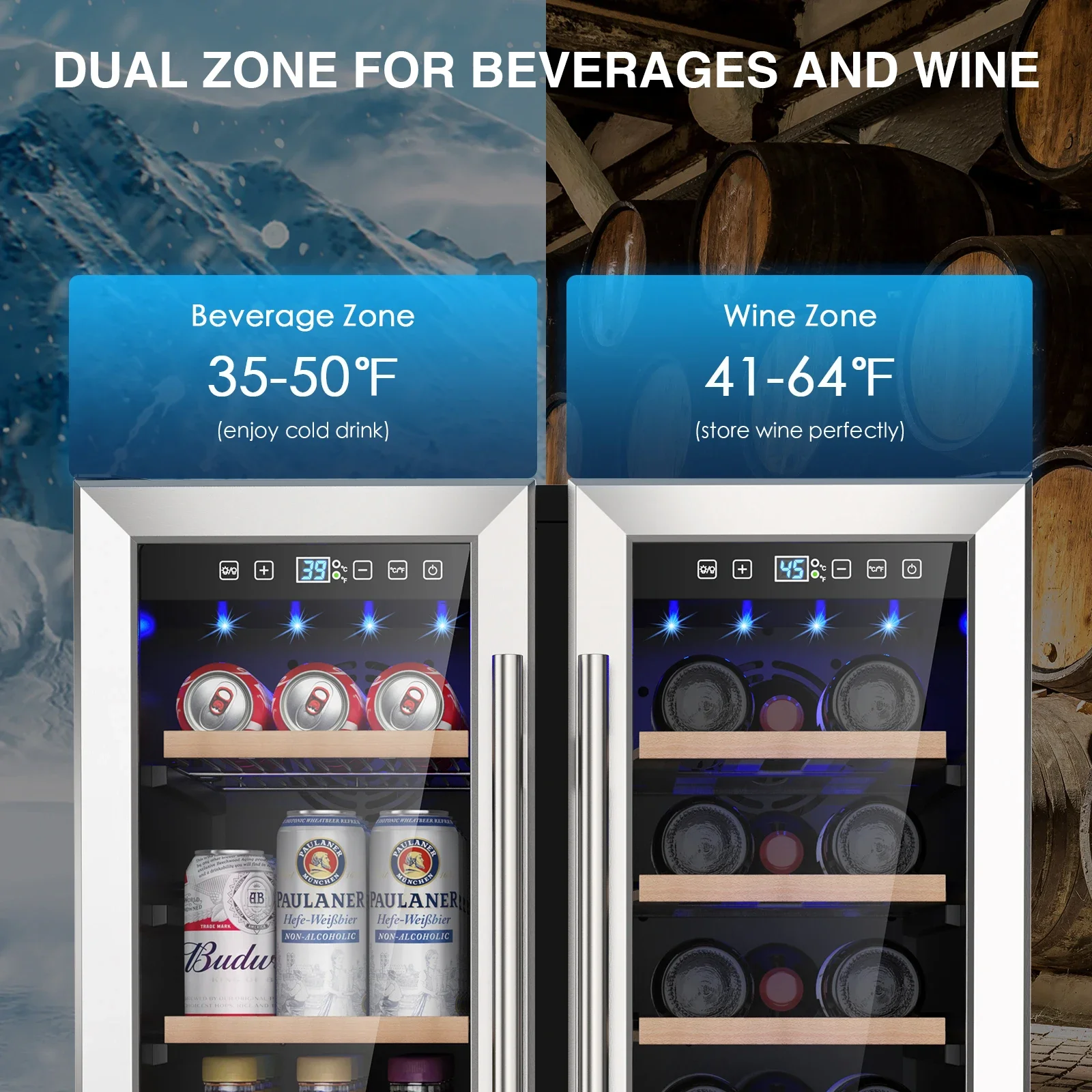 SAT Wine and Beverage Refriger - Wine And Beer Undercounter Fridge ulasan dan harga