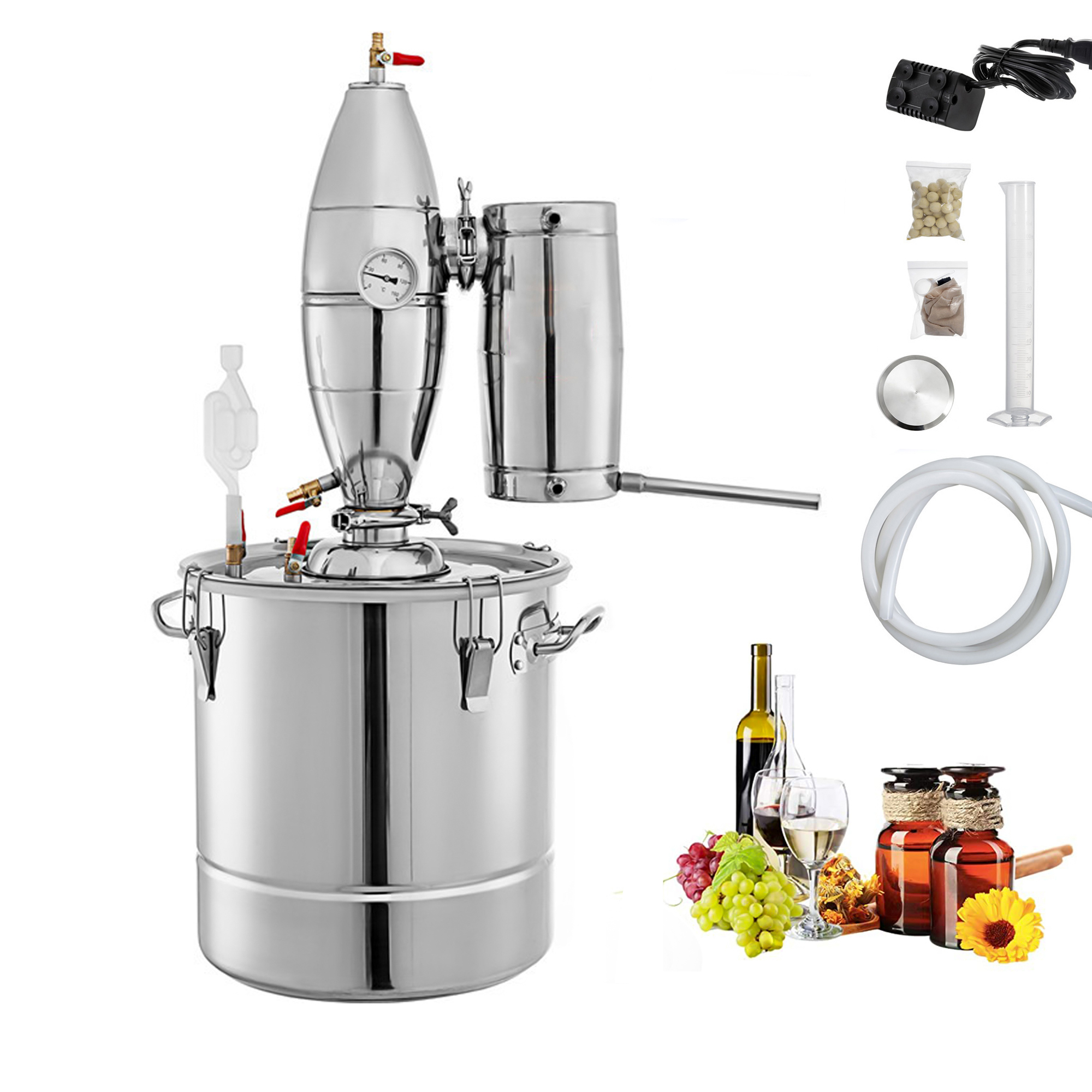 20L 30L 50L 70L 100LHot Sale M - Wine Beer Distillation ulasan dan harga