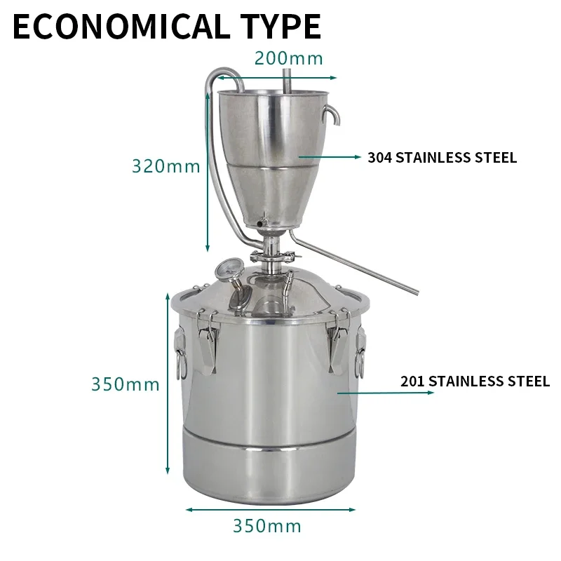 30L Brewing Machine Water Alco - Wine Beer Distillation ulasan dan harga