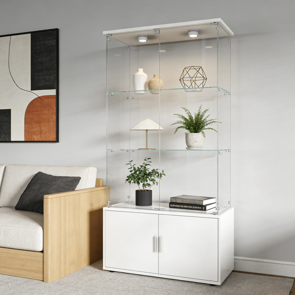 White Double-door 4-Layer Stor - Wine & Beer Guayaquil ulasan dan harga