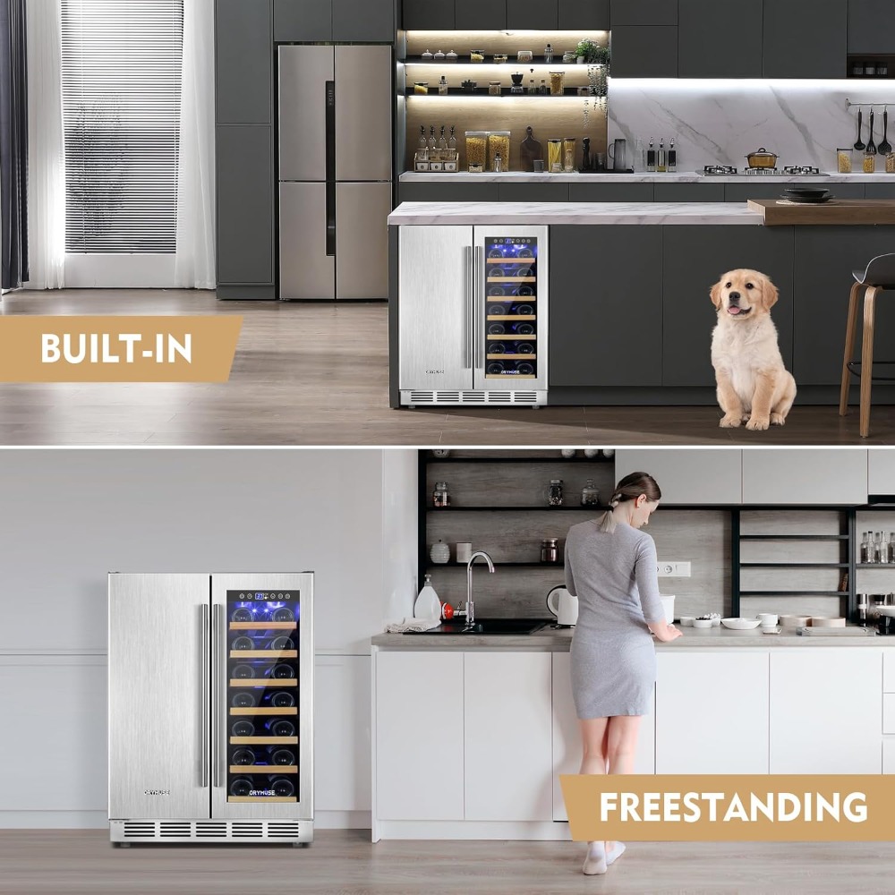 Wine and Beverage Refrigerator - Wine And Beer Undercounter Fridge ulasan dan harga