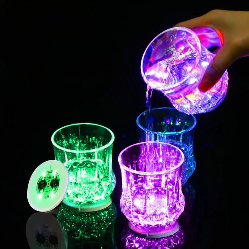LED Coasters Sticker Night Clu - Wine Beer Spirits ulasan dan harga