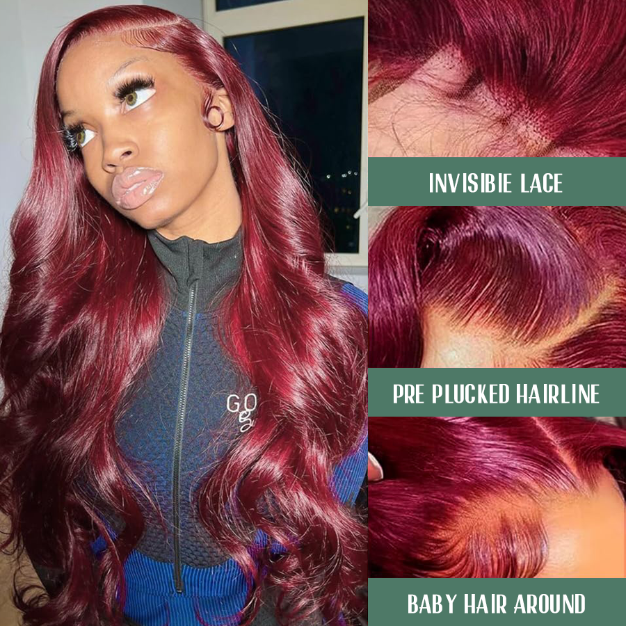 Body Wave Burgundy 40 Inches L - Wine & Beer Guayaquil ulasan dan harga