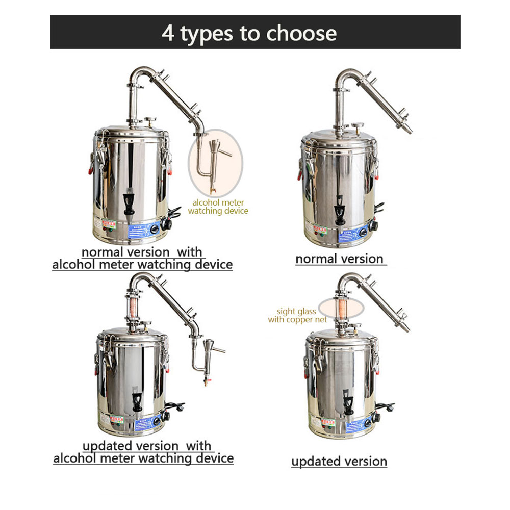 50L Distilling Column Alcohol  - Wine Beer Distillation ulasan dan harga