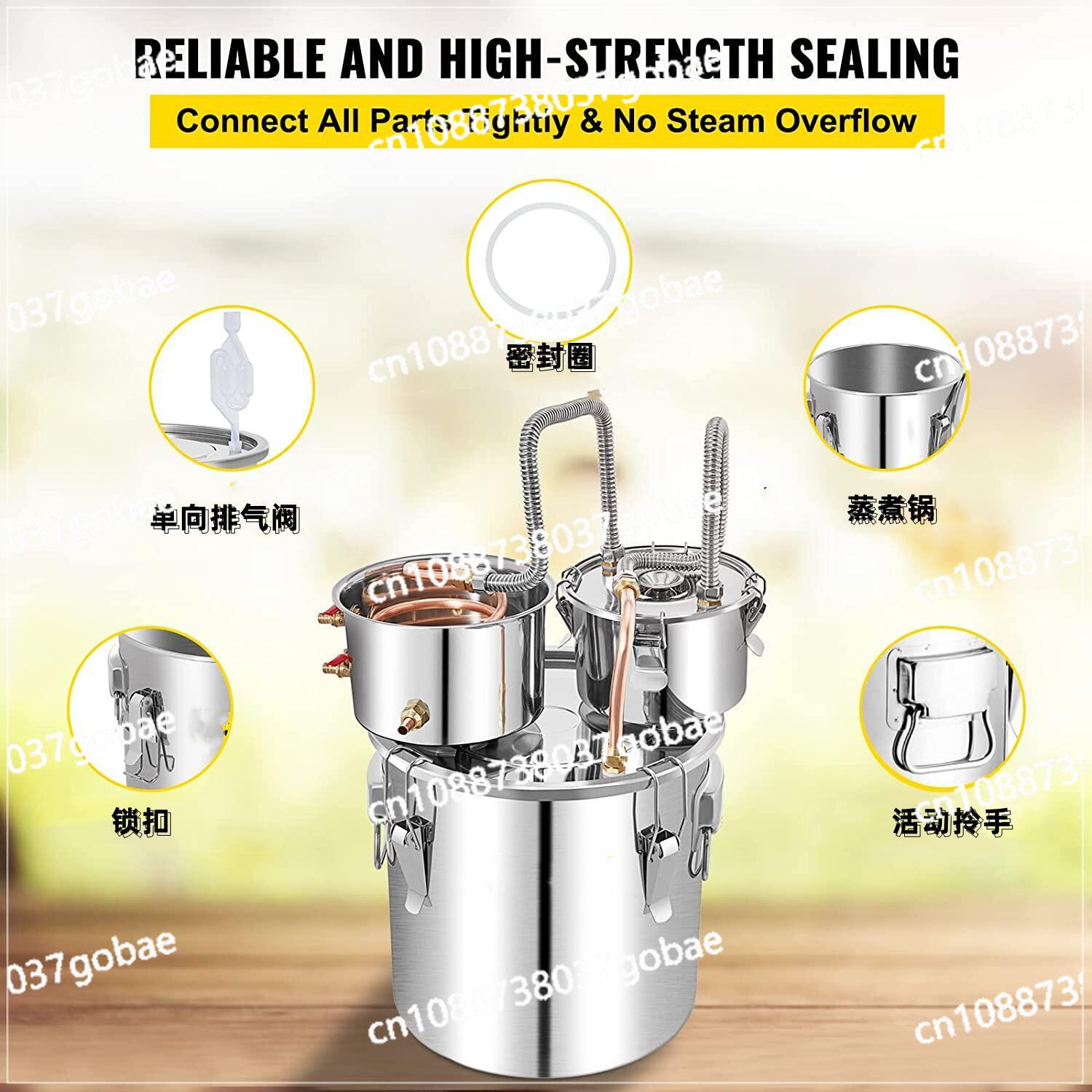50L Stainless Steel Water Alco - Wine Beer Distillation ulasan dan harga