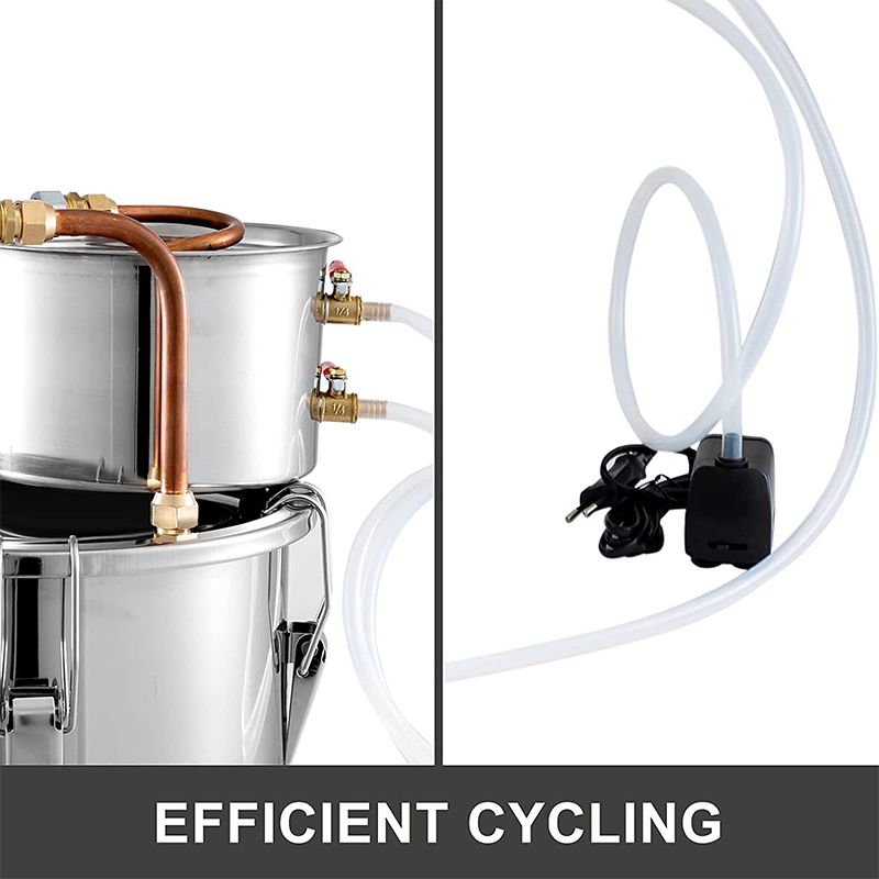 30L/50L  Alcohol Brewing Disti - Wine Beer Distillation ulasan dan harga